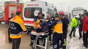 Elazığ'da Kar Yağışı Minibüs Kazası: 6 Yaralı