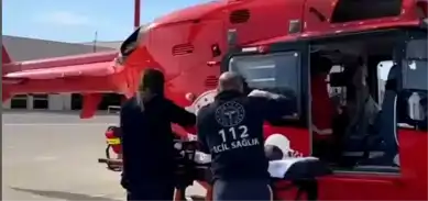 5 Aylık Bebek, Cizre'den Ambulans Helikopterle Elazığ'a Sevk Edildi
