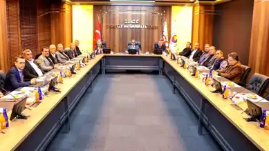 Elazığ TSO Yüksel Kurulu Toplantı Yapti