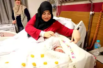 Elazığ'da 6 Bebek 2025'e "Merhaba" Dedi