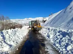 Elazığ'da Kapanan Köy Yollarının Çoğu Açıldı