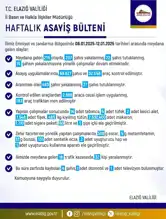 Elazığ'da Kapsamlı Güvenlik Operasyonu: 207 Gözaltı