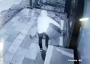 Elazığ Kovancılar'da Hırsızlık! Güvenlik Kamerası Kaydetti