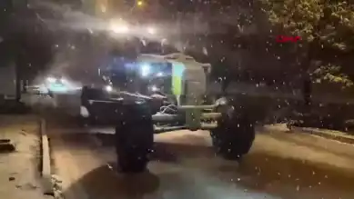 Elazığ'da Yoğun Kar Temizliği