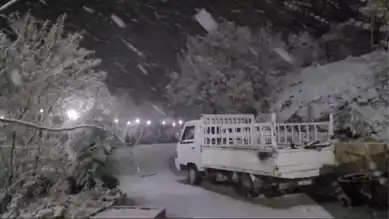 Doğu Anadolu'da İlk Kar Yağışı