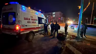 Elazığ'da Motosiklet Kazası: 2 Yaralı