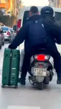 Elazığ'da Tehlikeli Valiz Taşıma!
