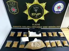 Elazığ'da Uyuşturucu Operasyonu: 2 Tutuklama