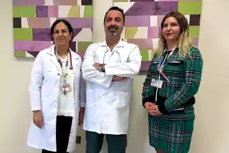 Elazığ'da Omfalosel Bebek Ameliyat Edildi