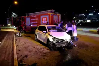 Elazığ'da Çarpışma: 5 Yaralı