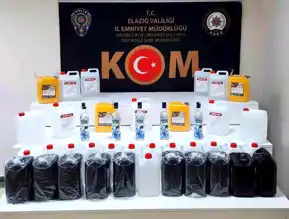 Elazığ'da Sahte Alkol Baskını: 11 Gözaltı