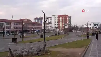 Elazığ'da Don Olayı: Süs Havuzları Buz Tuttu