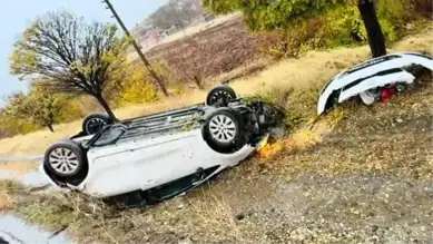 Doğu Anadolu'da Trafik Kazası: 2 Yaralı
