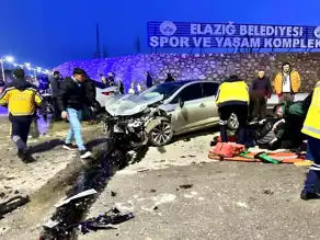 Elazığ'da Çarpışma: 3 Yaralı