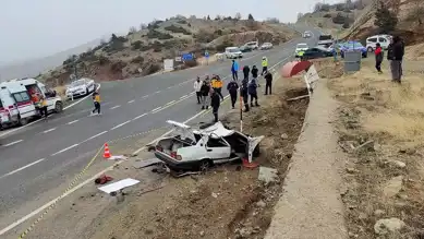 Elazığ Alacakaya'da Trafik Kazası: 1 Ölü