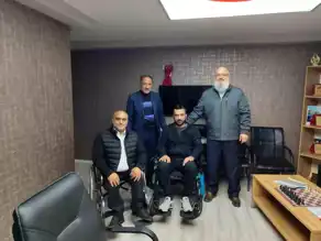 Engelli Vatandaşa Akülü Sandalye Desteği