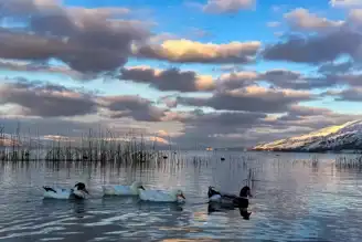 Hazar Gölü'nün Kış Masalı