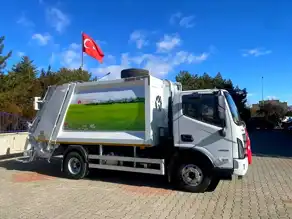 Kovancılar'a Çöp Toplama Aracı Hibesi