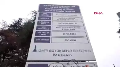 Elazığ Atatürk Lisesi İnşası Yarım Kaldı!