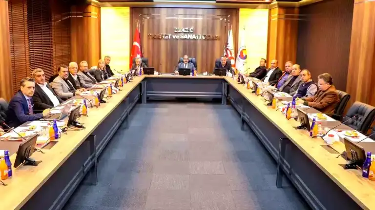 Elazığ TSO Yüksel Kurulu Toplantı Yapti