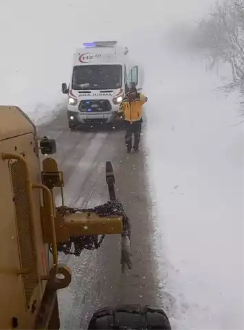 Elazığ'da 162 Köy Yolu Kar Altında