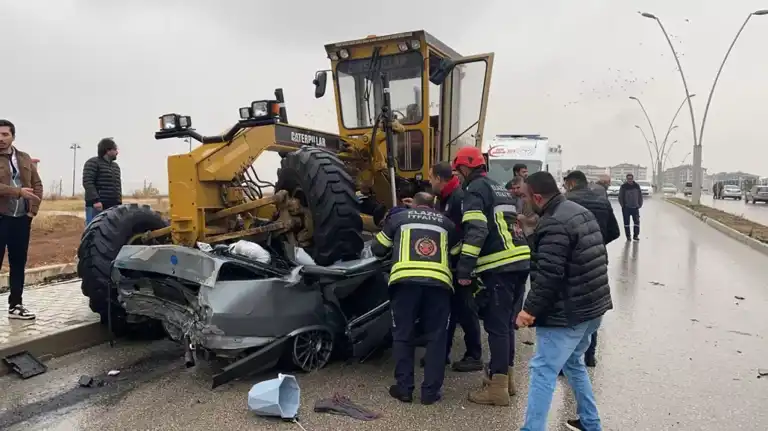 Greyder Kazasında 1 Ölü