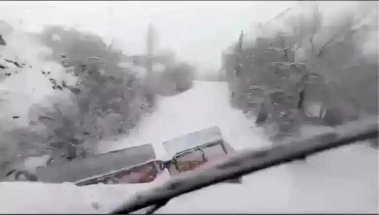 Elazığ'da Kar Yağışı 17 Köyü Yalıtım Altında Bıraktı