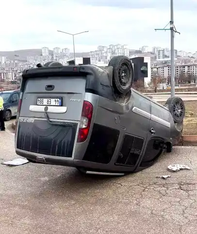 Elazığ'da Trafik Kazası: 1 Yaralı