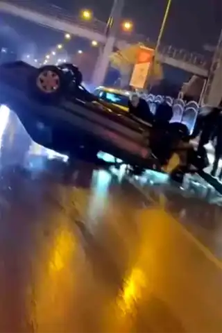 Elazığ'da Kar Yağışı Sonrası Tofaş Kazası: 1 Yaralı