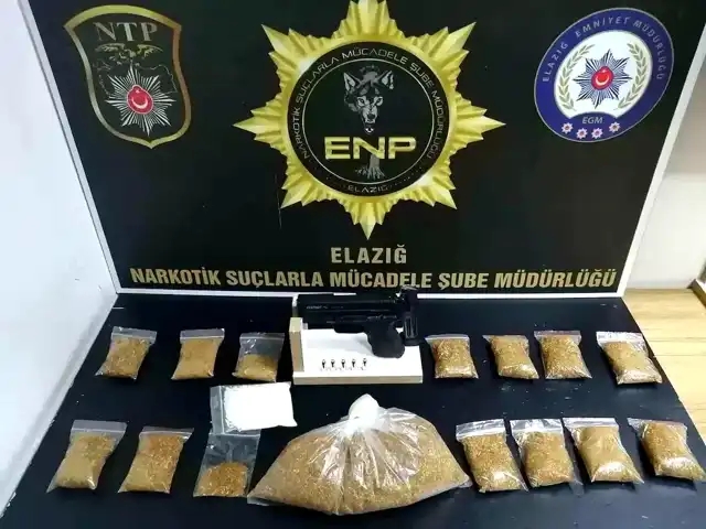 Elazığ'da Uyuşturucu Operasyonu: 2 Tutuklama