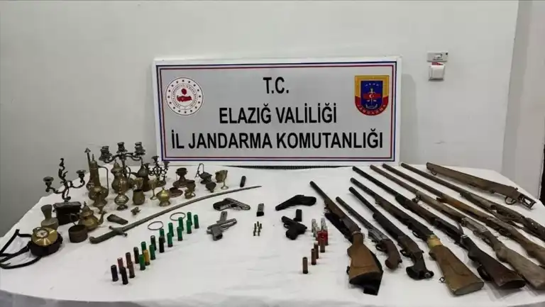 Doğu Anadolu'da Büyük Operasyon: Silah ve Tarihi Eser Elde Edildi