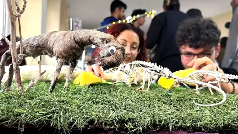 Fırat Üniversitesi Öğrencileri Anatomi Müzesini Zenginleştiriyor